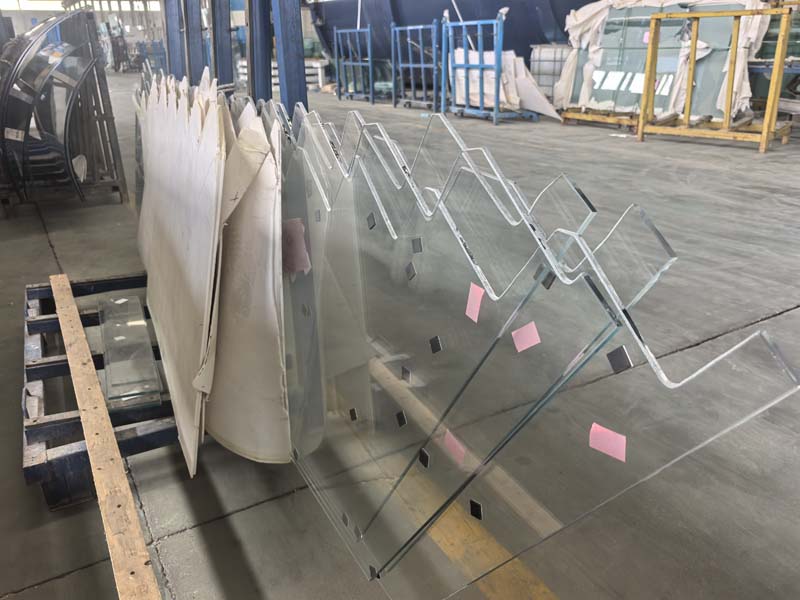 Custom shaped tempered glass
